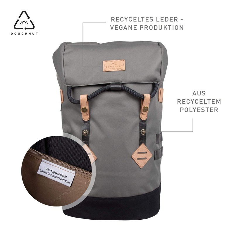 Doughnut Colorado Reborn Backpack – Black, gray