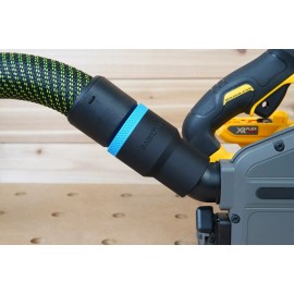 Toolcurve 36mm Hose Adapter for Dewalt Track Saw, Compatible with Festool 27mm Hose