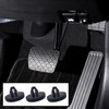 Ajxn 4 PCS Brake Pedal Pad and Light Switch Stopper