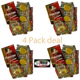 Coronado Paleton De Cajeta Quemada Mexican Goat Milk Candy Lollipops 4x10 Pcs