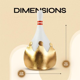 Funny Party Hats Bowling Party Hat- Great Bowling Party Favor Costume Hats White