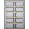 200 Freezer Labels. Sticky Labels for Bags, Jars, Boxes &