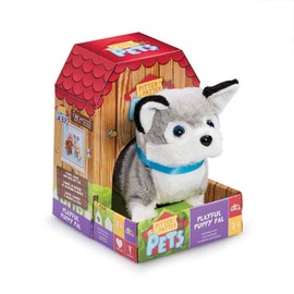 Pitter Patter Pets Playful Puppy Pal Soft Toy - Huskey