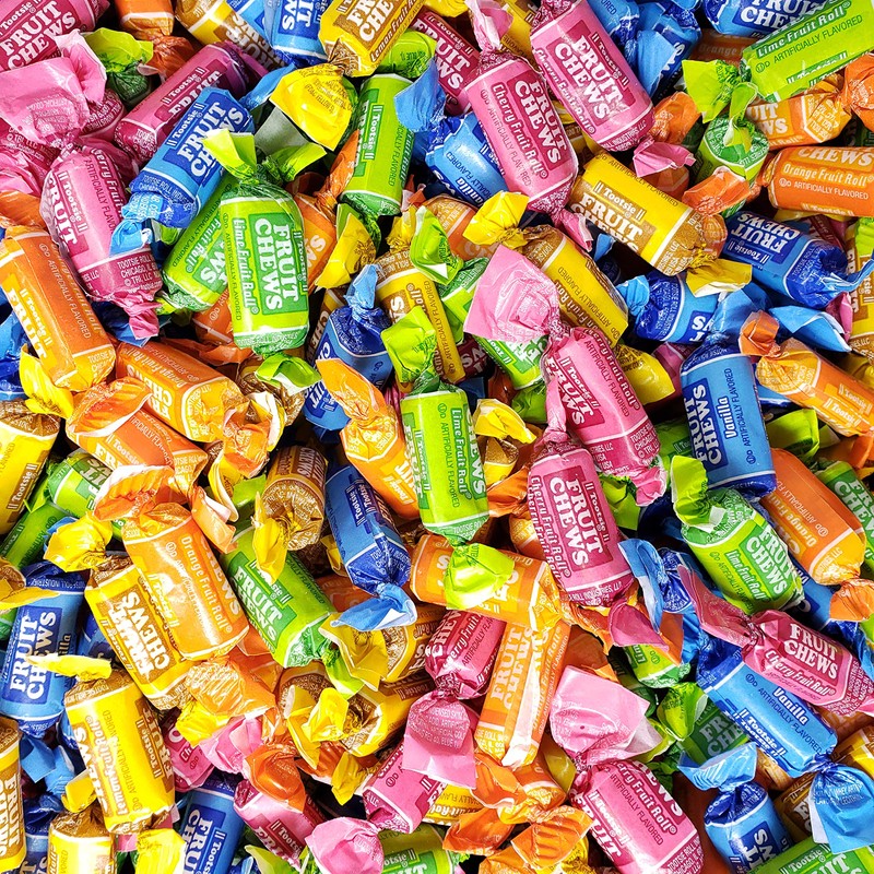 Candy Retailer Tootsie Roll Assorted Fruit Chews 2 Lbs