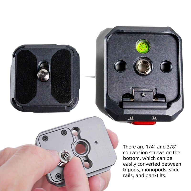 IFOOTAGE Seastars Quick Release Q38 Basic,Arca Swiss QR Plate Camera