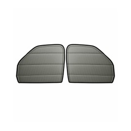 VANNCAMP Front Door Window Covers(Pair) for Ford Econoline, Magnetic Direct Fit, Insulated Window Sunshade, Privacy Screened Econoline Van Accessories