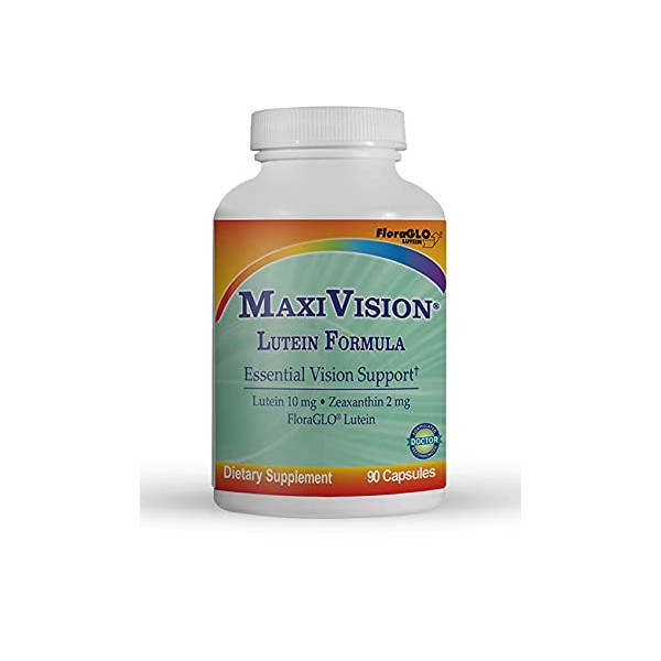 MaxiVision® Lutein Formula - Vision Support - 90 Capsules - 1 Bottle (90 Ct, 1 Bottle)