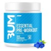 Pre Entreno Cbum Essential RAW Nutrition 30 Servicios Sabor Blue