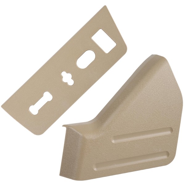 OKPARZ Power Seat Trim Panel & Seat Switch Bezel Driver