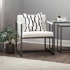 Studio Designs Home Modern Accent Chair Camber Mid-Century, Pewter Grey
