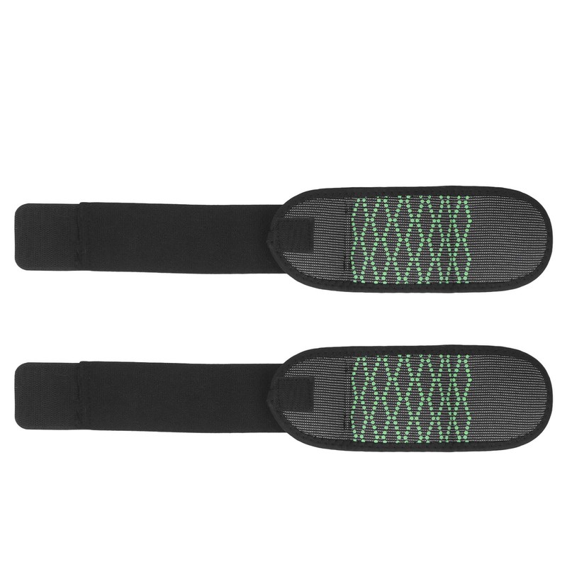 2Pcs Wrist Wraps Black Adjustable Breathable Elastic Skin Friendly Soft