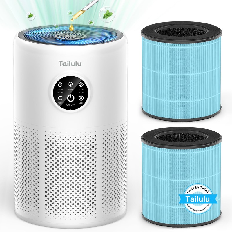 Tailulu D10 Replacement Filter,Air Purifier Filter for Tailulu D10 Air