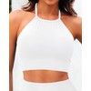 Traje de baño para mujer, con cuello alto, solo con