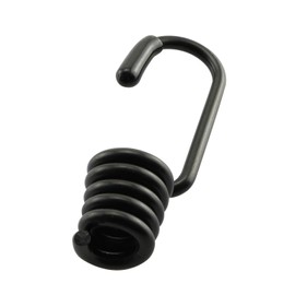 JCBIZ 10pcs Special Metal Hook Bungee Cords Spiral Wire Hooks for Shock Absorbing Elastic Band Strapping Rope