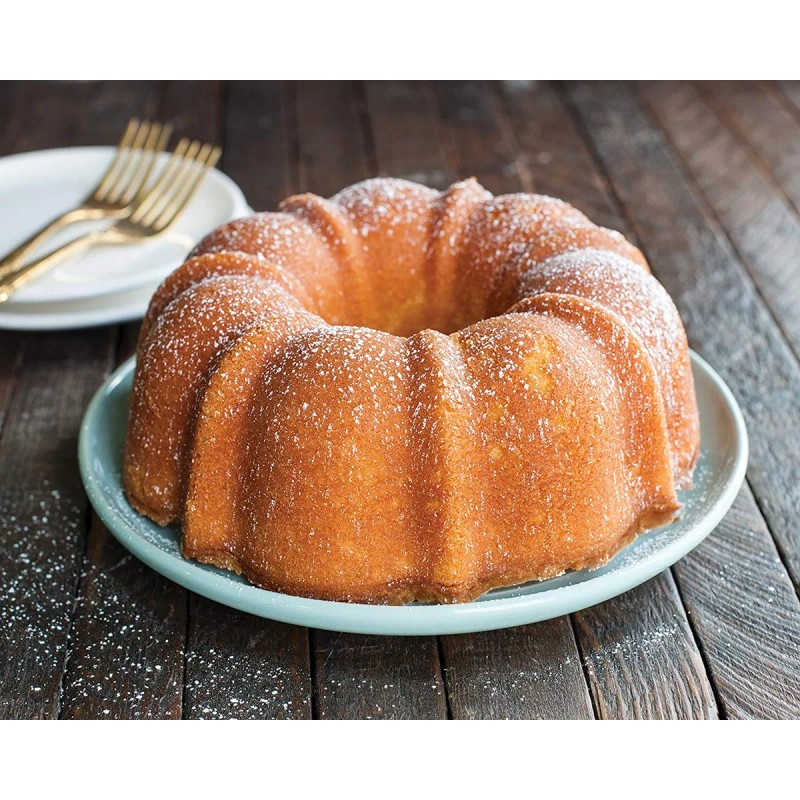 Clicmania Molde De Rosca Antiadherente Horno Pan Gelatina Reposteria