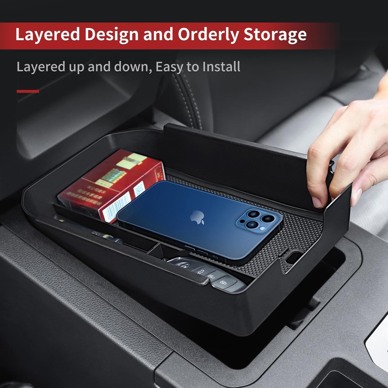 Armrest Box Partition Storage Box Bracket for 2024-Present Toyota Land