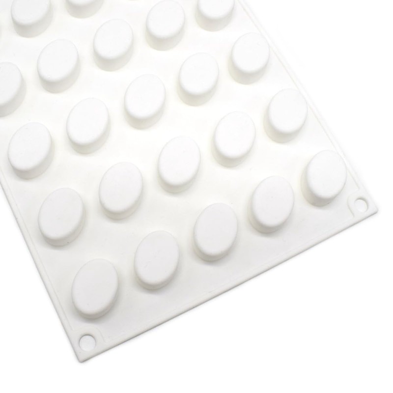 mostsom 35 Grids Gummy Oval Mold Silicone Candy Mold DIY