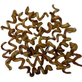 HDP Dental Floss Curly 4-6" Bully Sticks Made in USA Odor Free