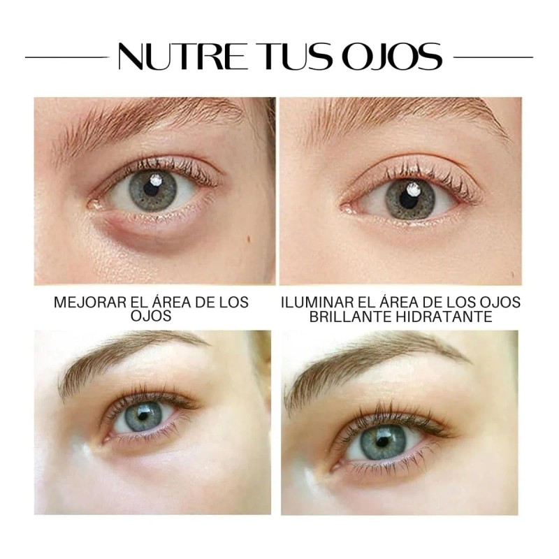 Parches de hidrogel contorno de ojos 60 pzs | colágeno