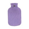 Fashy Hot Water Bottle with Turtleneck Knitted Cover Lilac 2