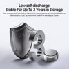 XUNIUZERO Hearing Aid Batteries Size 13, Mercury Free (24 Count),