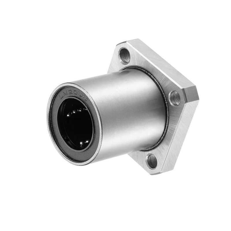 sourcing map Linear Ball Bearings LMK20UU with Square Flange, 20