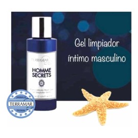 Shampoo Gel Íntimo Para Hombres Terramar Homme Secrets 120ml