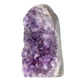 Nupuyai Nupuyai Natural Amethyst Crystal Quartz Cluster, Mineral Geode Druzy Specimen Stone for Reiki Healing Home Decoration (900-1000g)