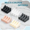Silicone Soap Dish with Drain, Upgrade Double Suction Cups at