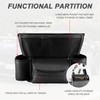 NYTKL Car Handbag Holder Between Seats, Large Capacity Leather Organizer