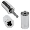 Jazooli Universal Grip Socket Wrench Hand Ratchet Spanner Drill Adapter