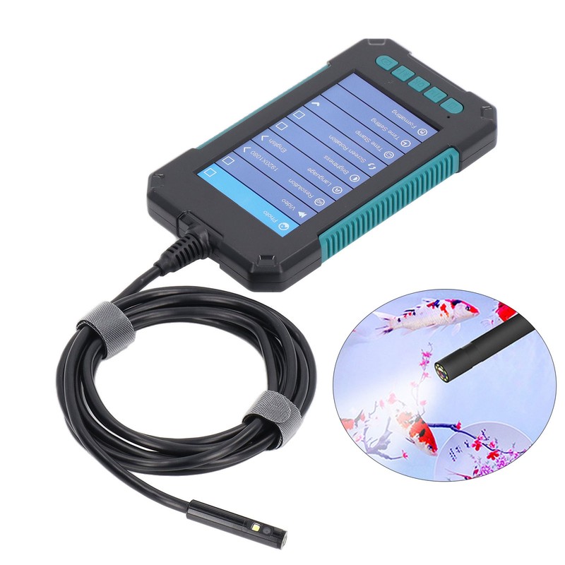 8mm Lens Digital Endoscope 4.3in IPS Screen Industrial Inspection Camera
