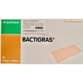 Gasa parafinada Smith & Nephew 66003661 de 40cm x 10cm (Caja con 10)