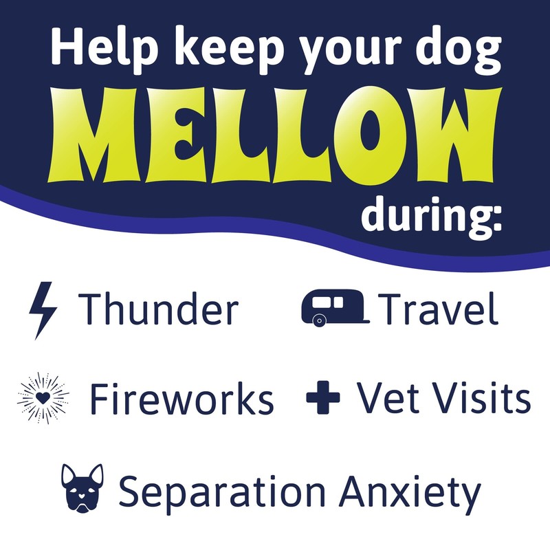 Mellow Shirt Dog Anxiety Calming Wrap, X-Small