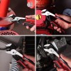ARROW 8" Adjustable Groove Joint Pliers High Carbon Steel Tongue