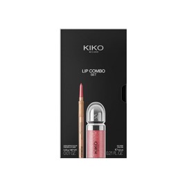 KIKO Milano Lip Combo Set 02, Lip Set: Moisturising Lip Gloss and Matching Lip Liner