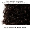 Pelucas afro rizadas cortas de 5 pulgadas con cabello 100%