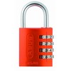 145/40 Combination Padlock - Orange