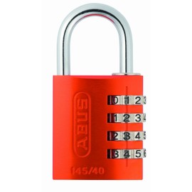 145/40 Combination Padlock - Orange
