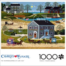 Buffalo Games - Charles Wysocki - The Whippersnappers of Cape Cod - 1000 Piece Jigsaw Puzzle for Adults Challenging Puzzle Perfect for Game Nights