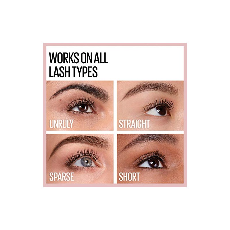 Maybelline Lash Sensational a Prueba de Agua, Very Black, 9