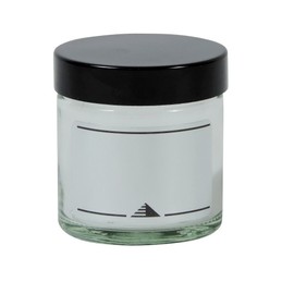 Viva Housewares glass jar with lid in different sizes/quantities, Glass, transparent, 60 ml