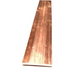 AC/DC Wire And Supply CopperCopper 110 Flat Bar 3/8" x 1" x 36"-Long ->.375" x 1" Copper Bus Bar- Arts Hobbies Crafts Industrial