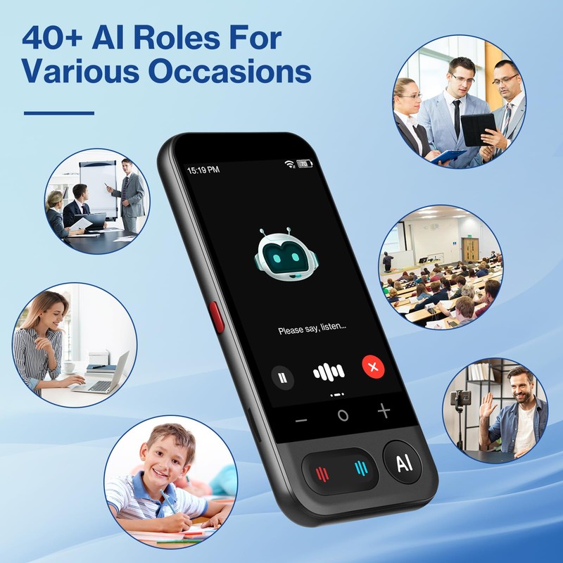AI Assistant Device Powered by ChatGPT, Preset & Custom Chatbot