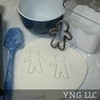 GINGERBREAD MAN FAIRY FOLK TALE CHRISTMAS OUTLINE COOKIE CUTTER MADE