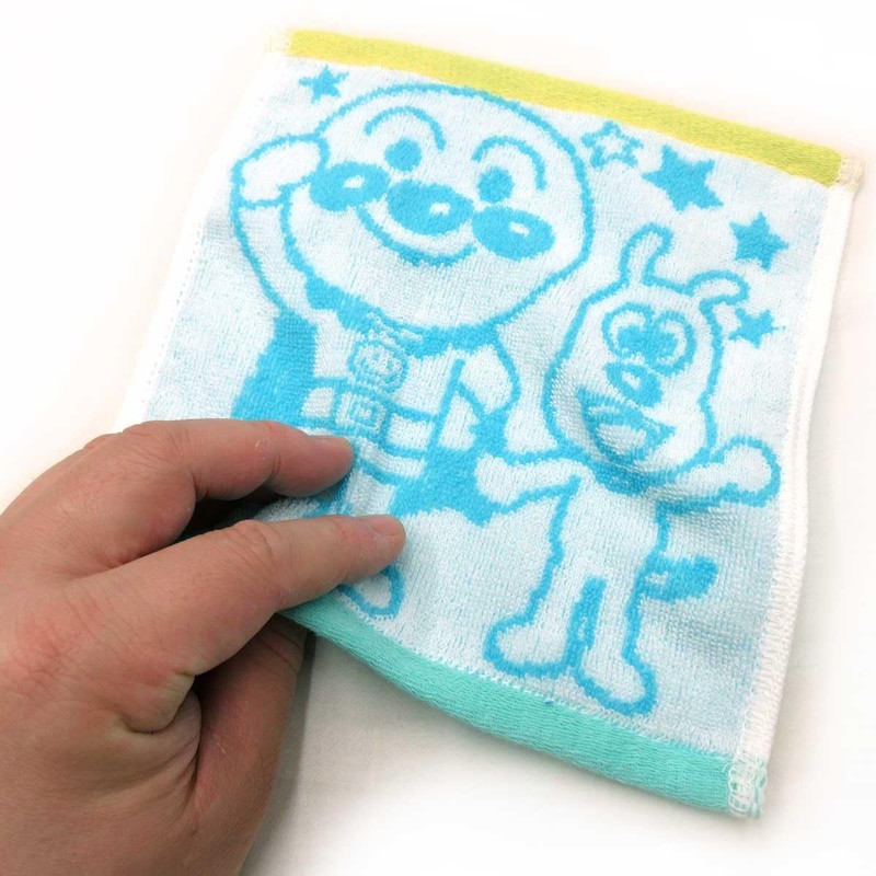 Nasto Corporation Anpanman Jacquard Mini Towel, Anpanman & Cheese 834739