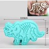 ComerciLeo Kit 2 Cortadores De Galletas Diferentes Diseños Dinosaurios
