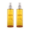 LIV NATURAL Set de 2 Aceite de Jojoba orgánico LIV