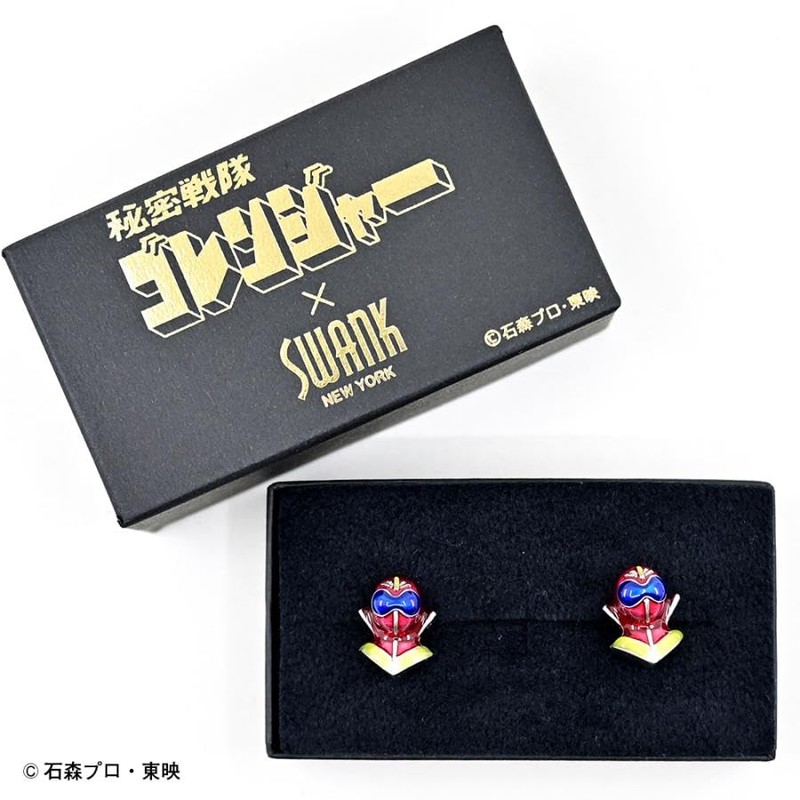 Secret Squadron Goranger x SWANK Cufflinks 01 () HG-CB01, No