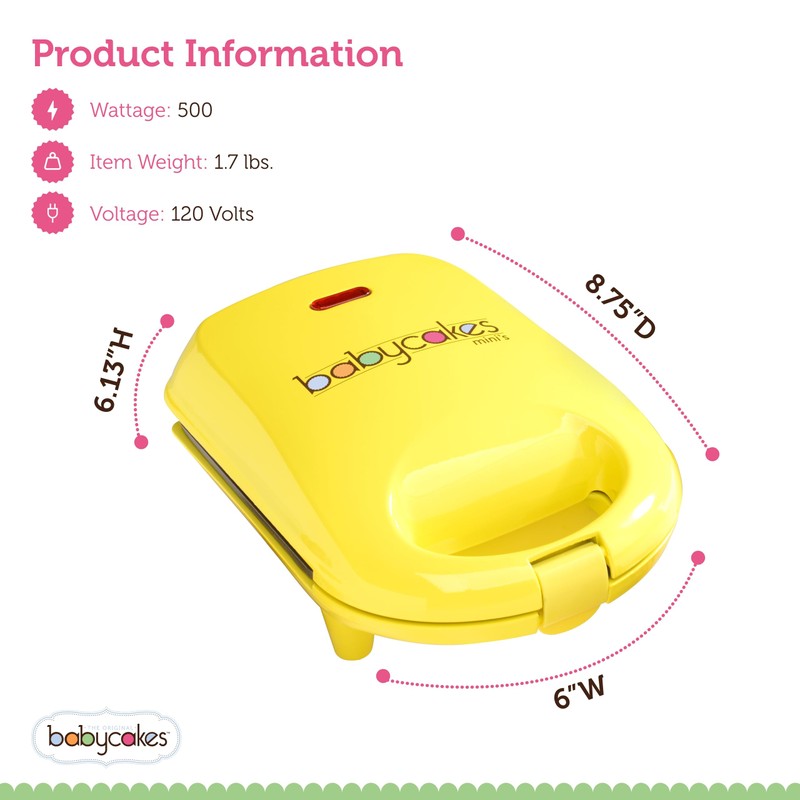 Babycakes Donut Maker, Mini